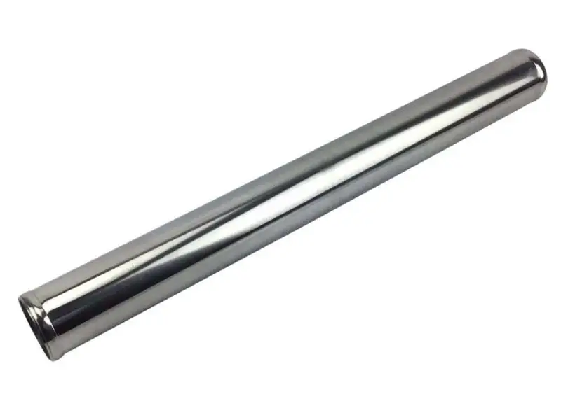Aluminiumrör rak 3,5" Polerad Rea