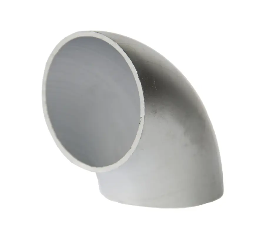 Lågt pris Aluminiumrör 90 grader 114x4mm (4,5 tum)
