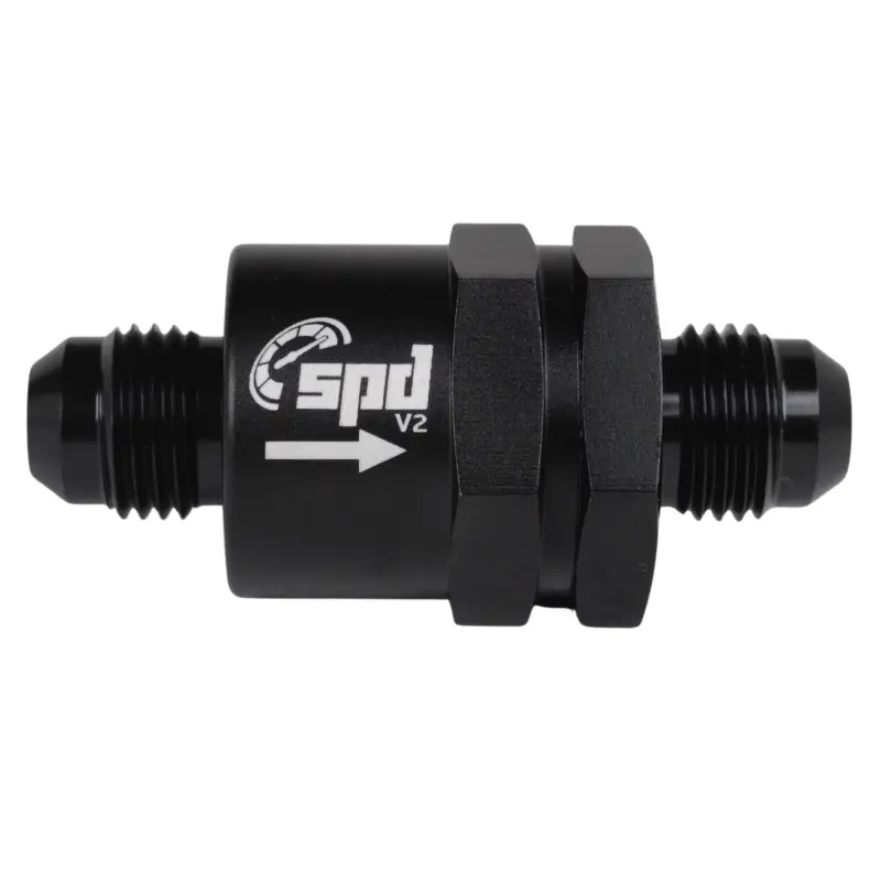 Populärt val SPD V2 Backventil fullflödes AN6 svart