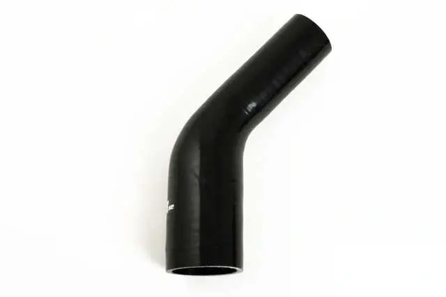 Silikonslang Svart 45 grader 2,75 - 3,25‘‘ (70-83mm) Sänkt pris