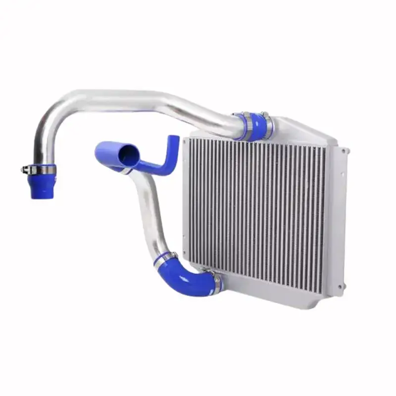 Populär Volvo 850, X70 Turbo 94-98 Intercooler Kit Svart slang, 76mm