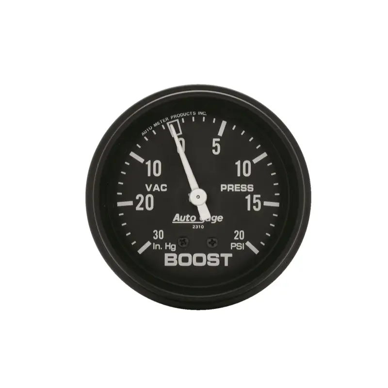 2-5/8" Laddtryck/Vacuum, 30 IN HG/20 PSI, AUTO GAGE prisnedsättning