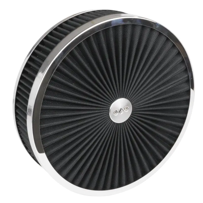 Snabb leverans 14" Luftrenare / Luftfilter Svart/Silver