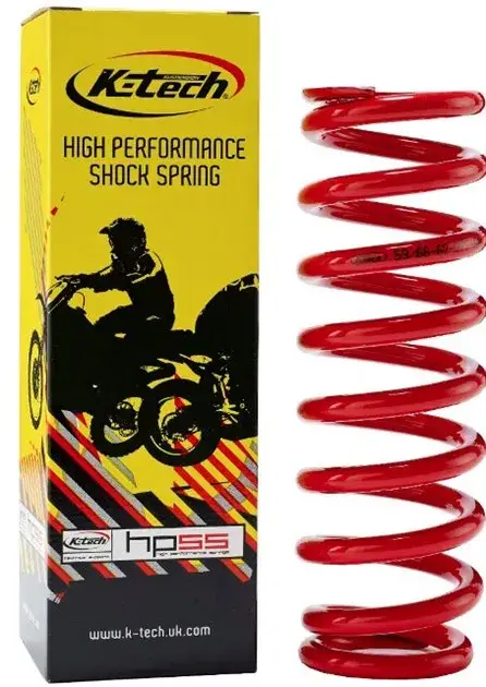Endast idag Stötdämparfjäder, Beta, Sherco, Röd