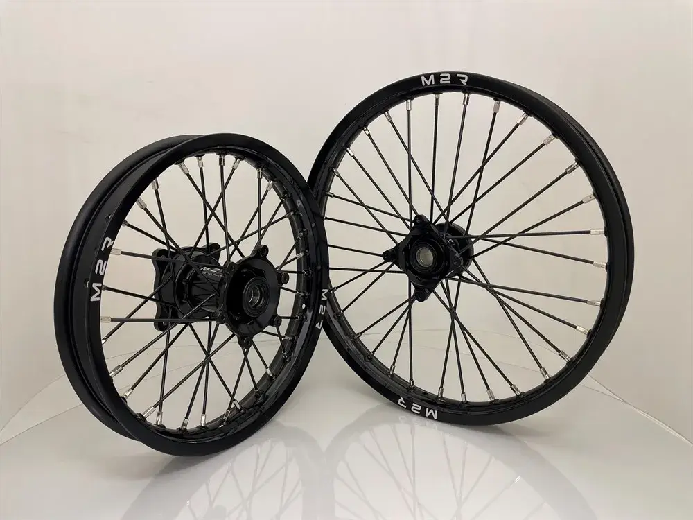Bästa pris Hjulset M2R SVART SILVER KTM/Husqvarna GasGas 85cc 19/16 2020-2026