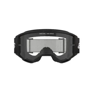 Begränsat antal Alpinestars Vision 3 Wordmark svart med klar lins