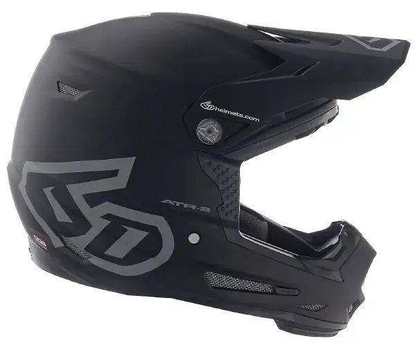 6D ATR-2Y Solid Matte Black Begränsat antal