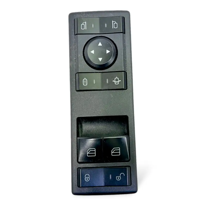 I lager 9605451213 Strömbrytare fönsterhiss, vänster Electric Windows Switch, Left MERCEDES-BENZ A9605451213 Actros MP5 (2019-)