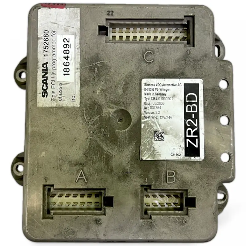 1752680 ZR2 styrdon SCANIA 1854598 1854954 K-Series (2016-) SIEMENS VDO AUTOMOTIVE AG Populärt val