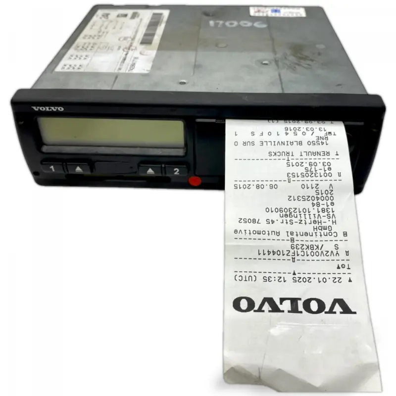 Fynd 25797828 Färdskrivare Tachograph VOLVO 85020814 85021882 7425797828 85023166 85023917 25813881 25816477 25641718 13811012303002 FL, FE (2013-) RENAULT TRUCKS CONTINENTAL AUTOMOTIVE GMBH