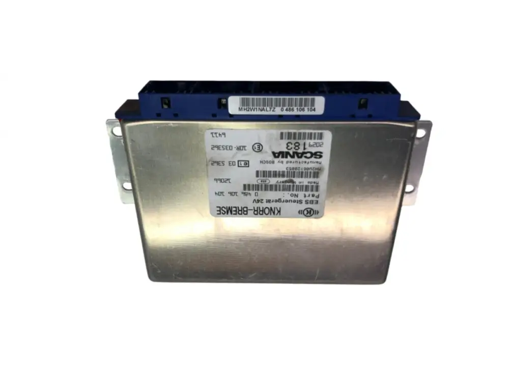 Lågt pris 0486106104 Styrblock, EBS EBS Control Unit SCANIA 1944770 1888379 2029183 1936733 3241708 K-Series (2016-) KNORR-BREMSE BOSCH