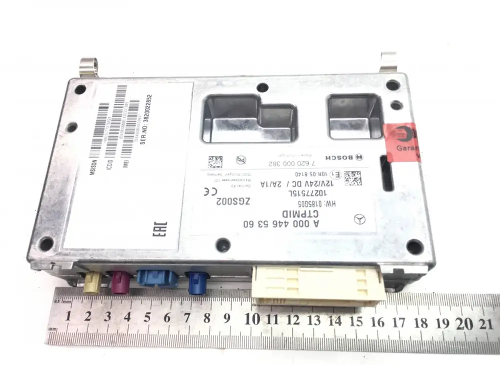 Nedsatt pris 0004465360 Styrblock, övrigt MERCEDES-BENZ A0004465360 7620000382 Antos, Arocs, Actros MP4 (2012-) BOSCH